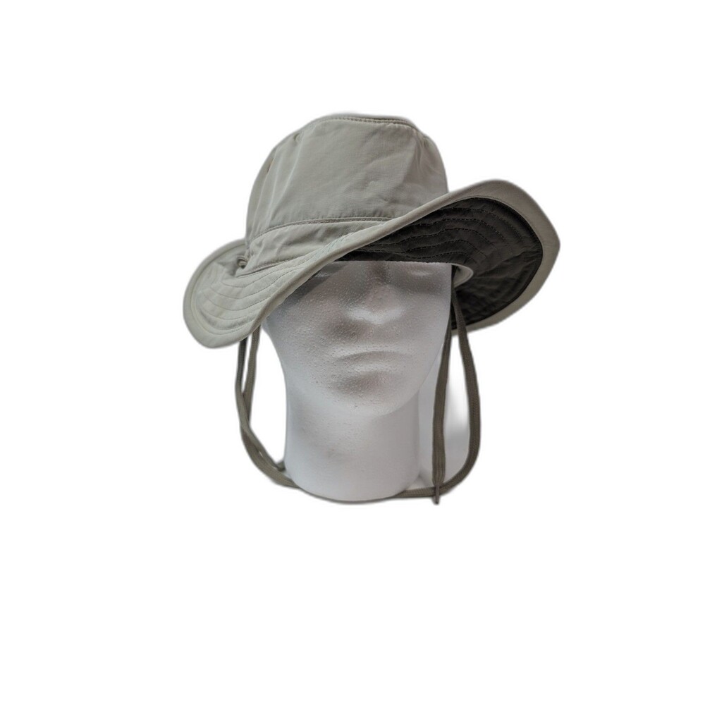 Henschel Hat Co Safari Boonie Hat Tan Wide Brim Outdoor Hiking Fishing USA Large